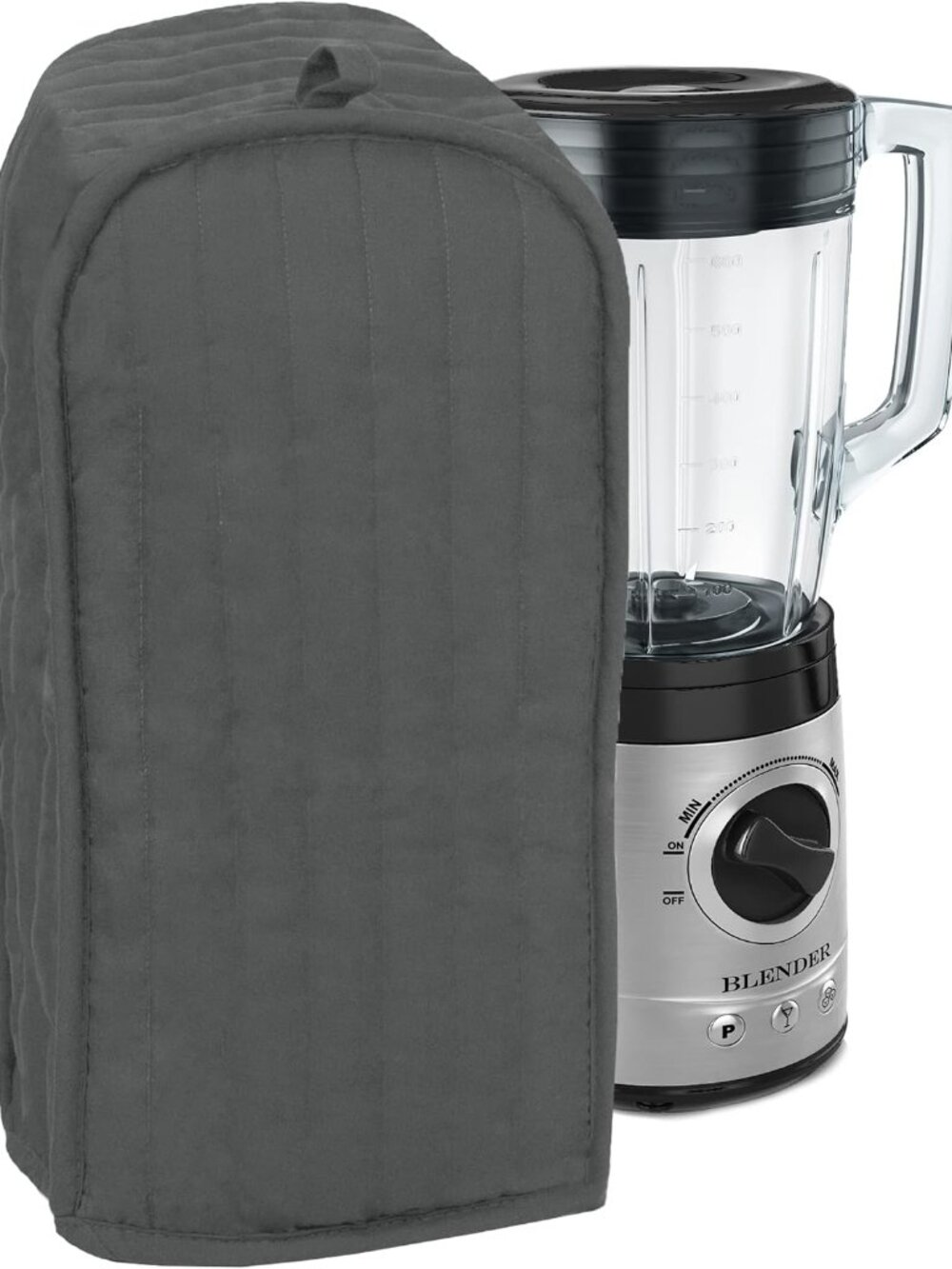 Polyester / Cotton Quilted Blender Appliance Cover, Dust and Fingerprint Protect
